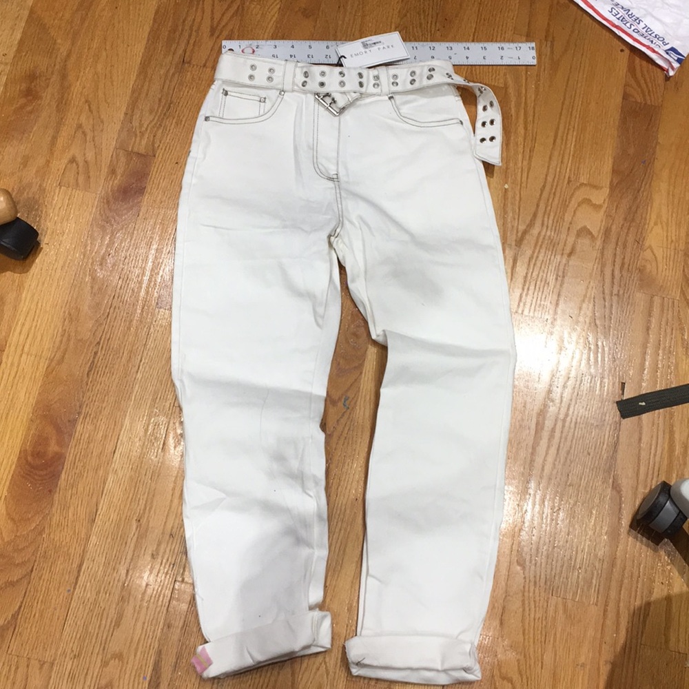 3 for $30 White jeans